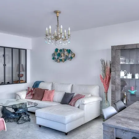 Le Sun-beach - Spacieux 3 Pieces Avec Parking A 400 M Des Plages De